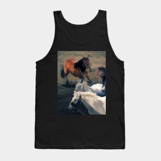 Breaking Away   -  Wild Horses Tank Top